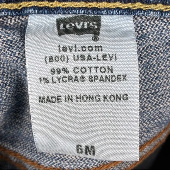 Levis 515 6M Bootcut Jeans Blue Mid Rise Classic Normcore All Season Wear 2000s - Picture 3 of 13